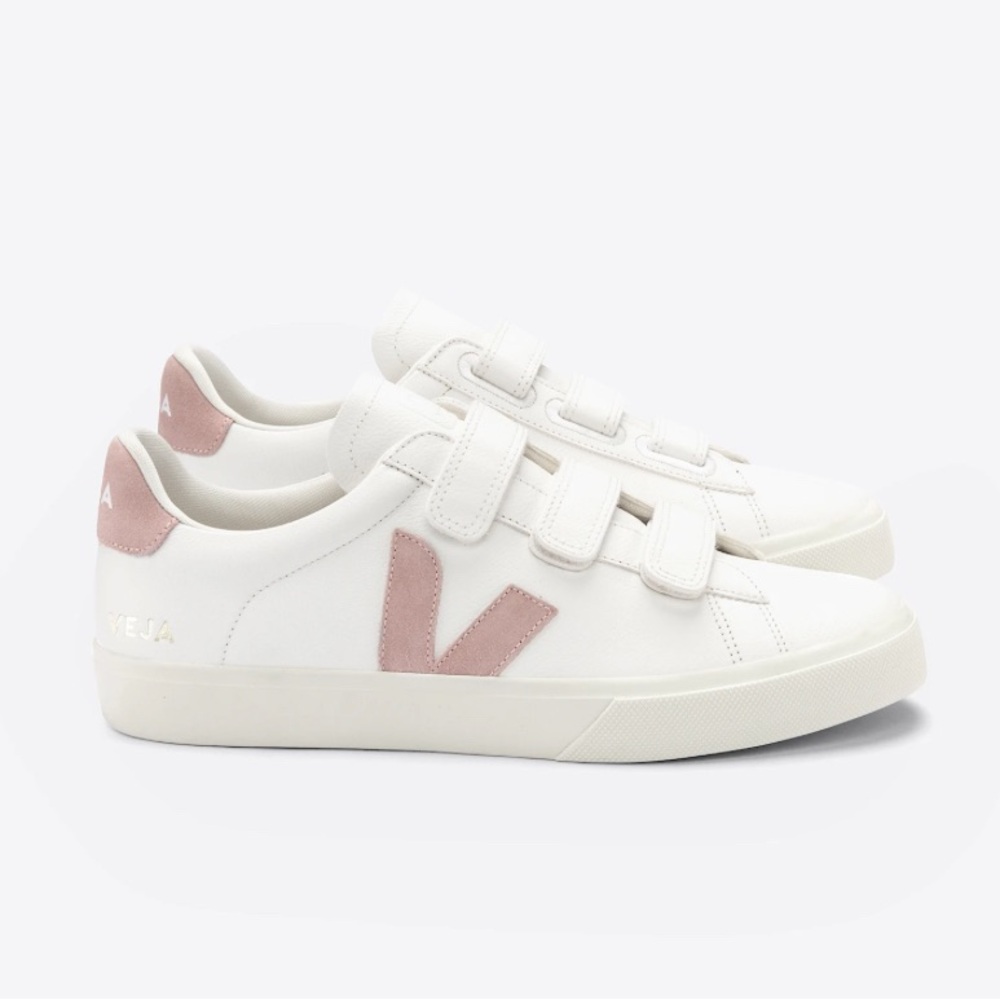 Veja RECIFE LEATHER WHITE BABE Sneakers